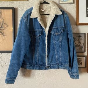Levi’s Sherpa Lined Denim Jacket